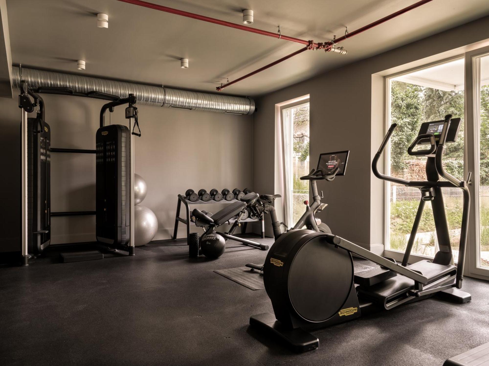 The Breeze Aparthotel Heringsdorf  Luaran gambar The gym at the hotel